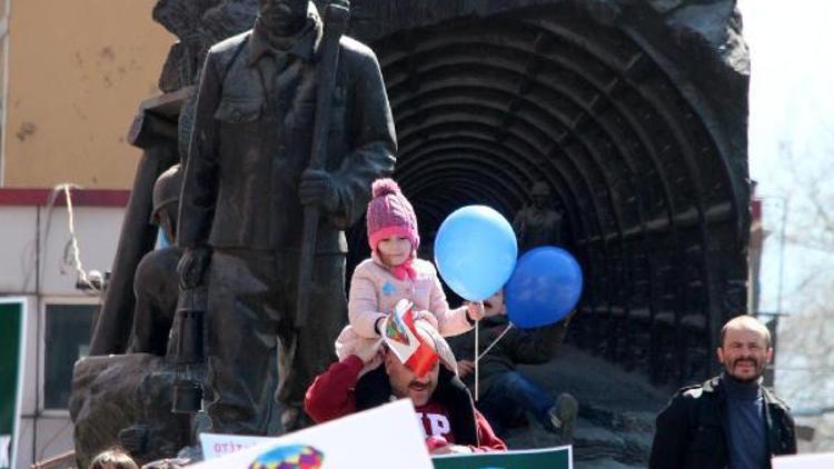 Zonguldak’ta Otizm farkındalık yürüyüşü