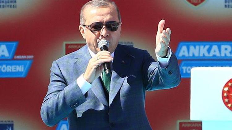 Erdoğan: Evet diyen ne kadar saygınsa hayır diyen de…