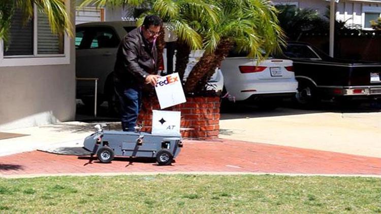 Kapıya kadar teslimat yapan drone