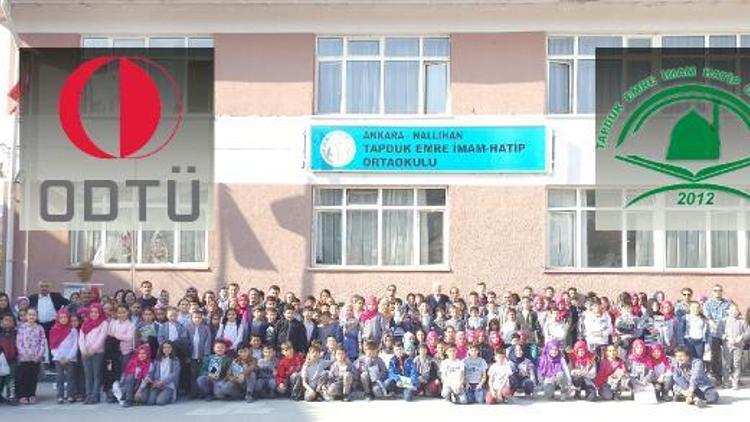 ODTÜ ile Tapduk Emre İmam Hatip Ortaokulundan bilimsel çalışma