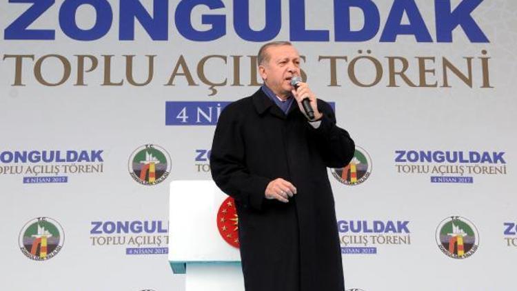 Erdoğandan Kerkük tepkisi: Hemen o bayraklarınızı indirin