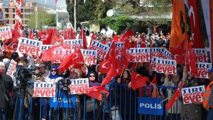 Bakan Arslan, Tire-Belevi Karayolunun temelini attı