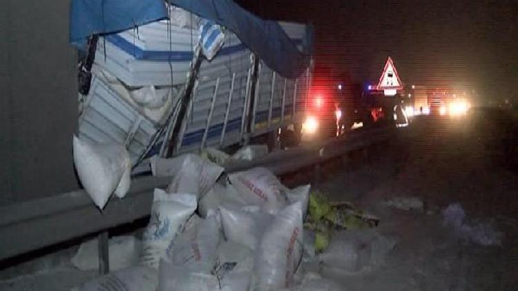 Çatalcada trafik kazası: 1 ölü
