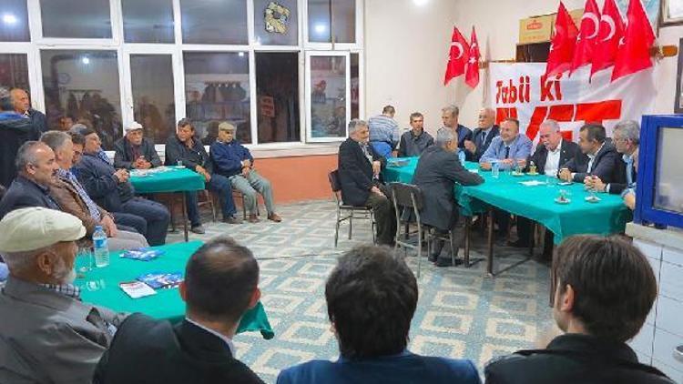 AK Partili Berber referandum çalışması