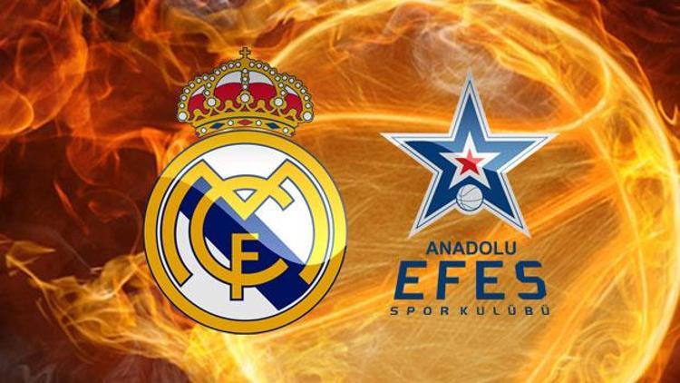 Anadolu Efes Real Madrid maçı ne zaman saat kaçta hangi kanalda
