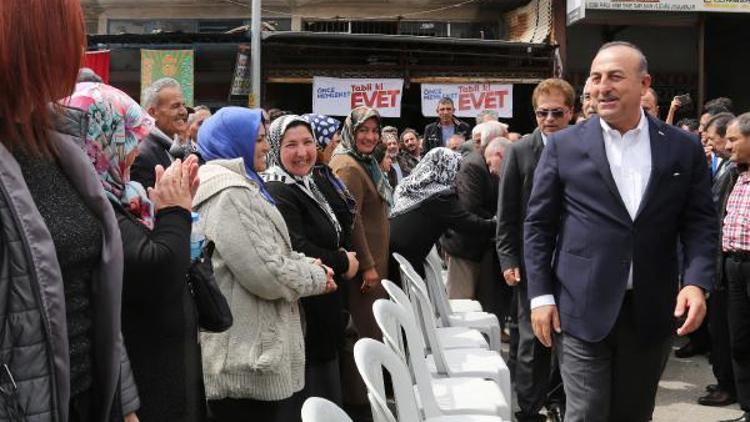 Çavuşoğlu: Sadece bir hava üssüne müdahale yeterli değil (2)