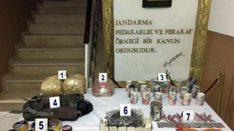 Şırnakta terör örgütü PKKnın bombaları bulundu