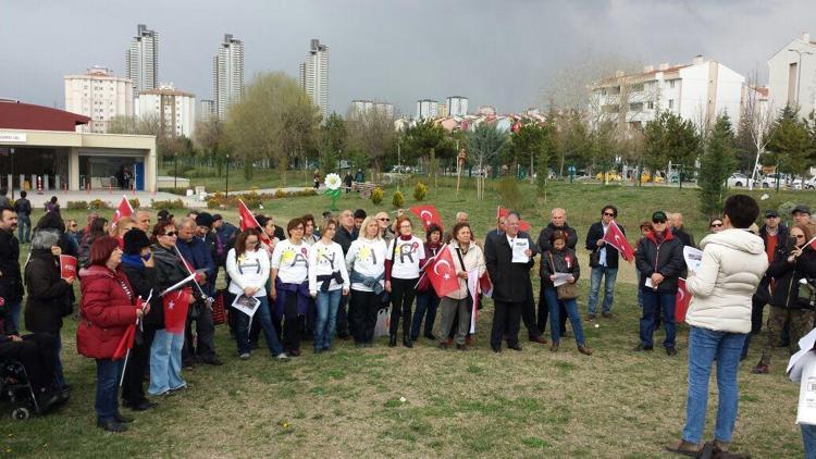 Park alanında yapılaşma istemiyoruz