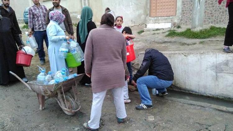 Tekirdağ’da sular kesildi, çeşmelerde uzun kuyruklar oluştu