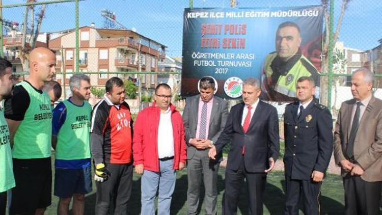 Şehit Polis Fethi Sekin Futbol Turnuvası başladı