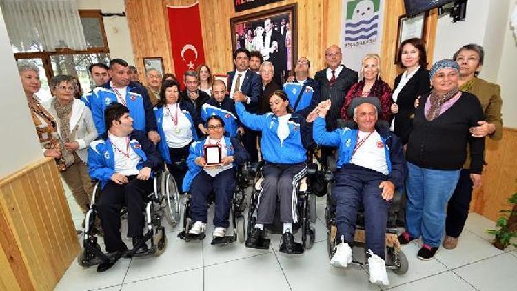 Başkan Demirağ Boccia sporcularını kutladı