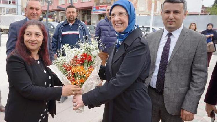 AK Partili Ramazanoğlu Sarıgölde destek istedi