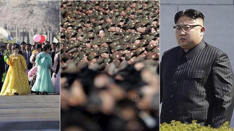 Dünya endişeyle beklerken Kuzey Koreden ilginç fotoğraflar geldi...