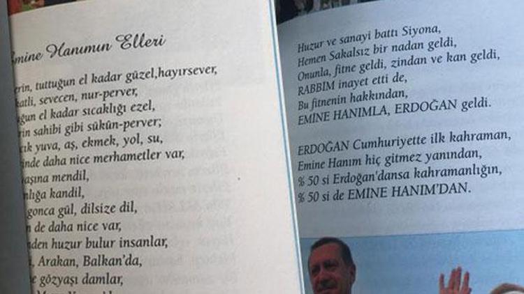 Erdoğanı kızdıran ölçüsüz övgülerle dolu şiirler