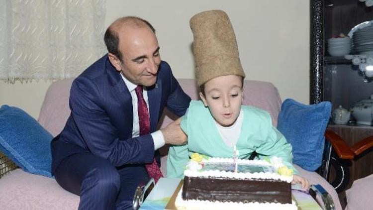 Minik Abdülkerim’in hayali gerçek oldu