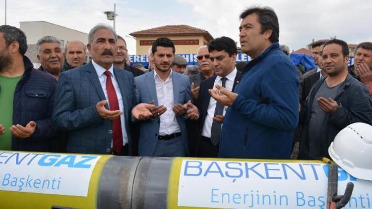 Şereflikoçhisarda 41 milyon yatırım bedelli doğalgaz çalışması