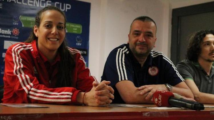 Bursa Büyükşehir Belediyespor, Olympiakos finali öncesi umutlu