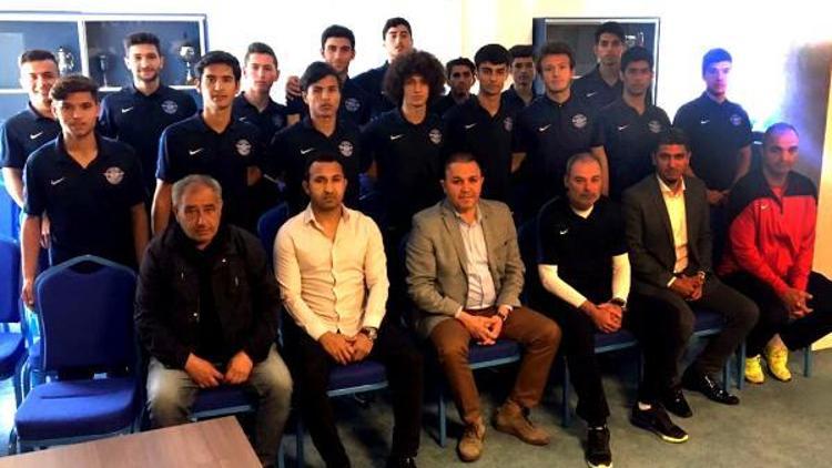 Şampiyonlardan Adana Demirspor Başkanı Sözlüye ziyaret
