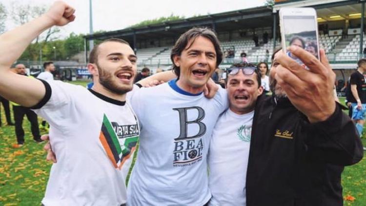 Inzaghi ilk senesinde şampiyon yaptı