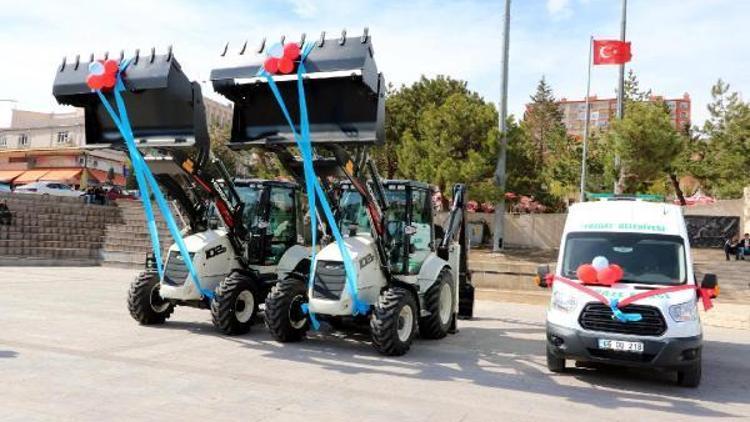 Yozgat Belediyesi yeni iş makinelerini tanıttı