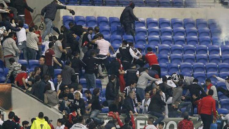 Fransadan skandal karar Beşiktaş taraftarını tutukladılar