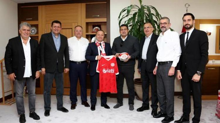 Rektör Ünal, Antalyaspor yönetimini ağırladı