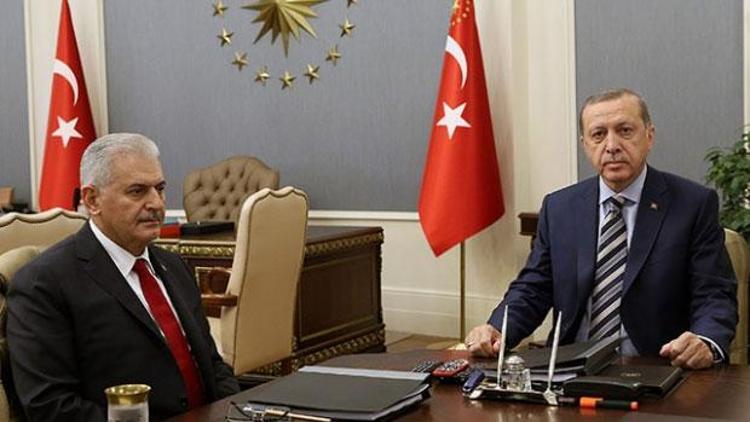 Cumhurbaşkanı Erdoğan, Başbakan Yıldırımı kabul etti