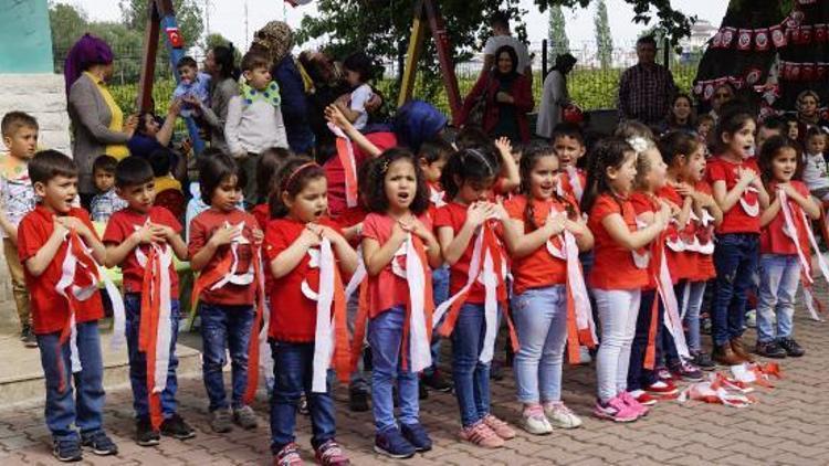 Anaokulu öğrencileri 23 Nisanı kutladı