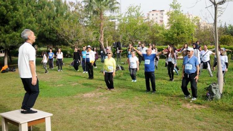 Sağlıklı ve uzun yaşam için yürüdüler