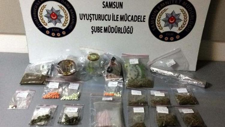 Samsunda uyuşturucu operasyonu: 3 gözaltı