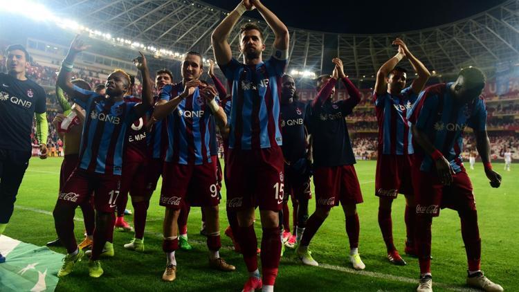 Trabzonspor deplasmanda ikinci yarının en iyisi