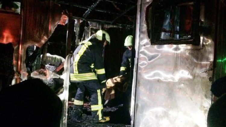Çivrilde DSİ şantiyesinde yangın: 1 ölü, 2 yaralı