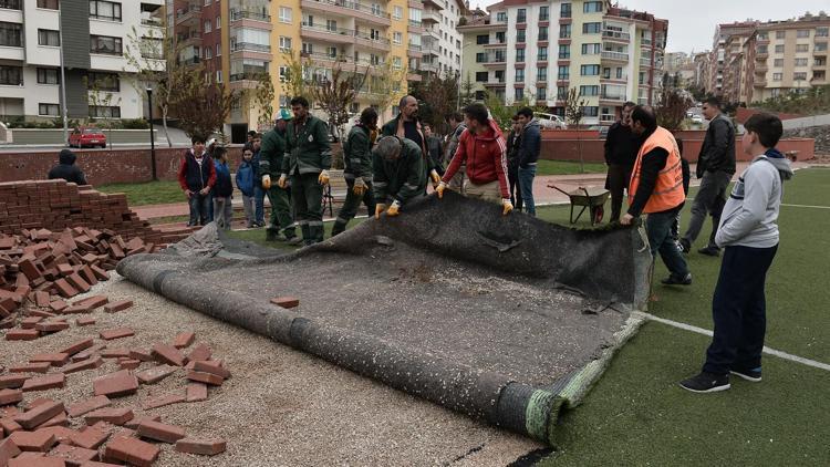 2014’te yapıldı 2017’de söküldü