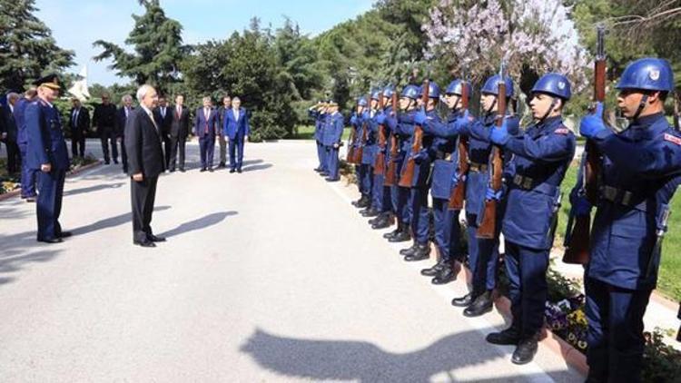 Kemal Kılıçdaroğluna askeri törenle karşılama için son dakika açıklaması