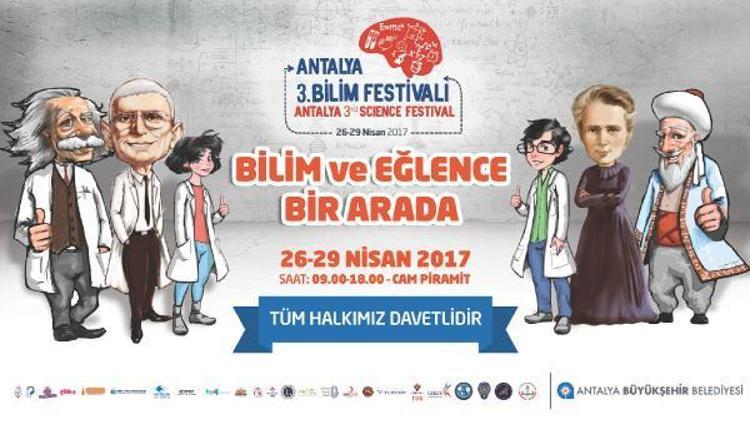 Antalya Bilim Festivali başlıyor