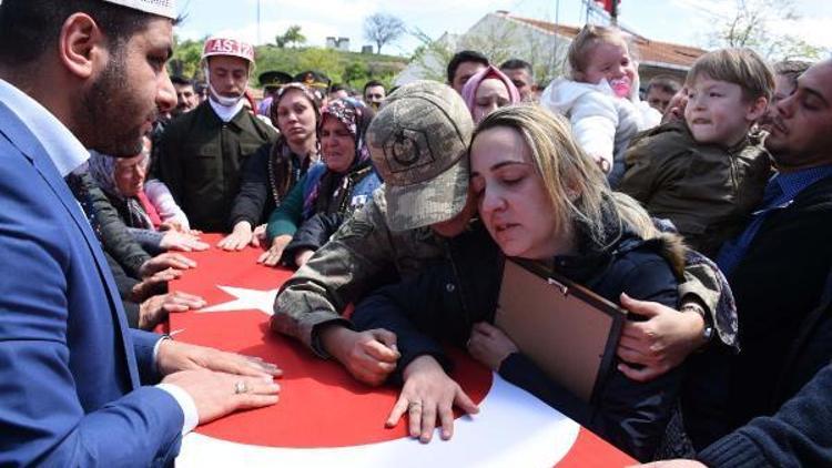 Tekirdağlı şehidi, 500 nüfuslu köyde 5 bin kişi uğurladı