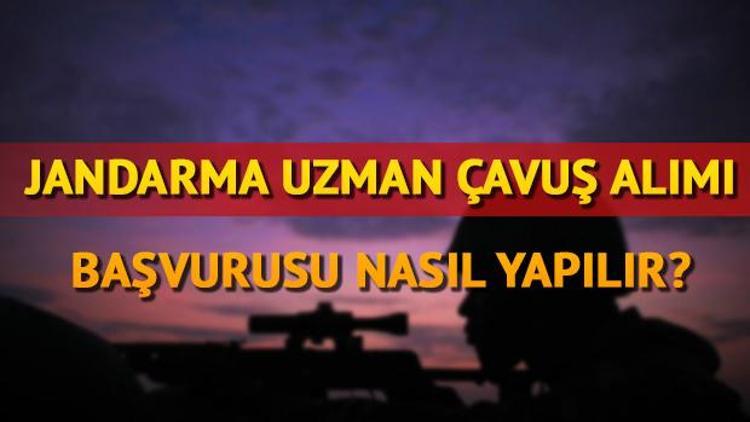 Jandarma uzman erbaş alımı başvurusu nasıl yapılır