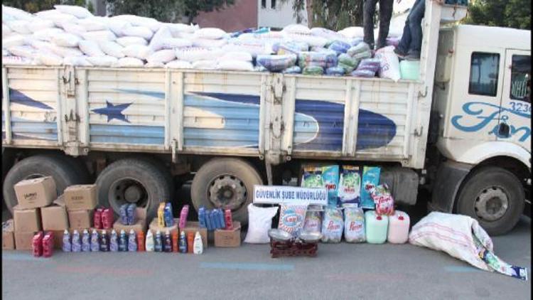 Mersinde 16 ton sahte temizlik maddesi ele geçirildi