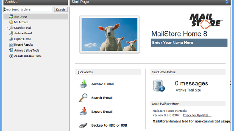 MailStore 10.0.1 : Tüm e-postalarınızı yedekleyin