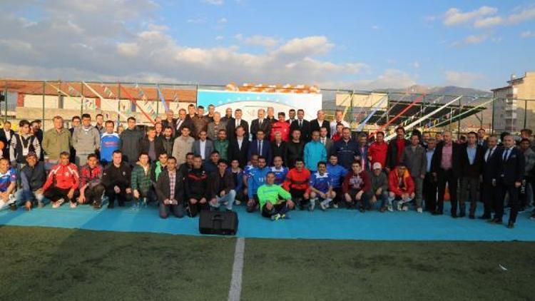 Şehit Ömer Halisdemir Futbol Turnuvası başladı