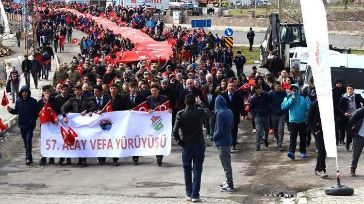 57inci Alay vefa yürüyüşü