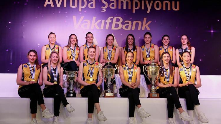 Avrupa Şampiyonu VakıfBanktan gövde gösterisi