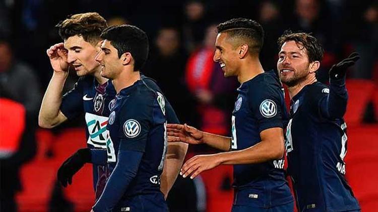 PSG Monacoyu dağıttı, kupada finale kaldı