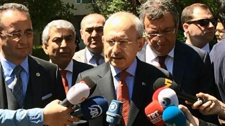 Kılıçdaroğlundan  Teziç ailesine taziye ziyareti