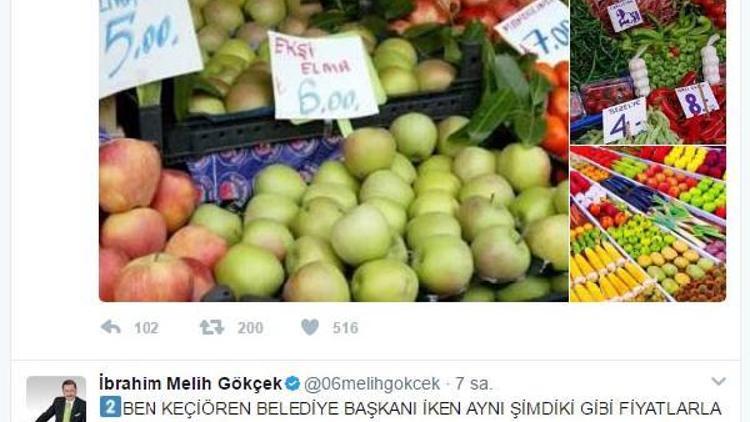 Gökçek: Fiyatlar düşmezse Ankara Tanzim Satış hayırlı olsun