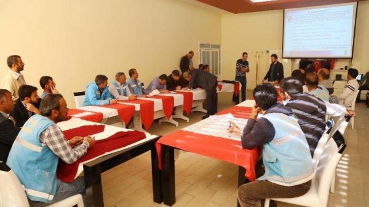 Şanlıurfada belediye çalışanlarına seminer