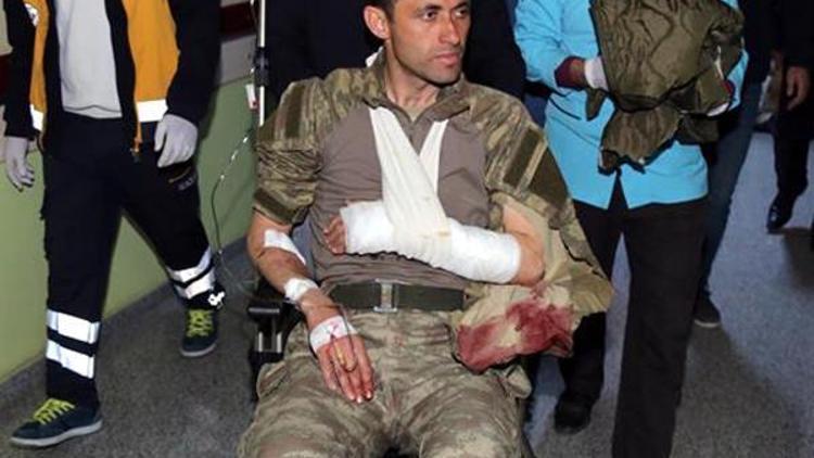 Erzurumun Şenkayada PKK ile çatışma: 2 asker yaralı