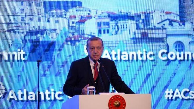 Fotoğraflar // Cumhurbaşkan Erdoğan,  Atlantik Konseyi Zirvesinde konuştu