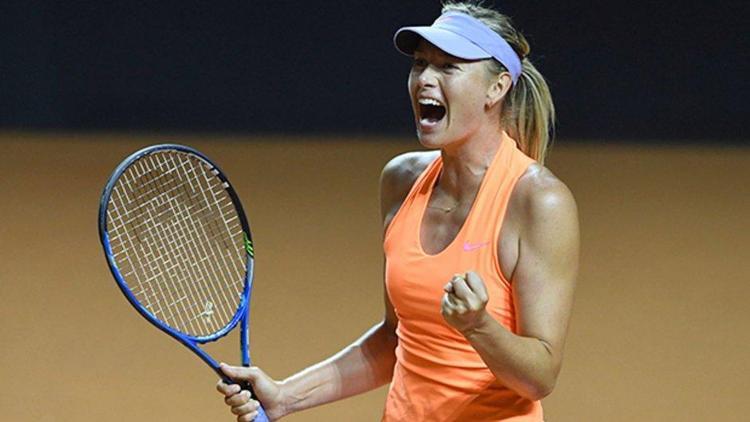 Sharapova yarı finalde