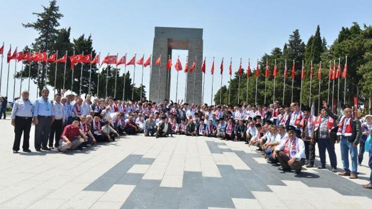 Mersinli muhtarlar Çanakkale ziyaretinin son gününde